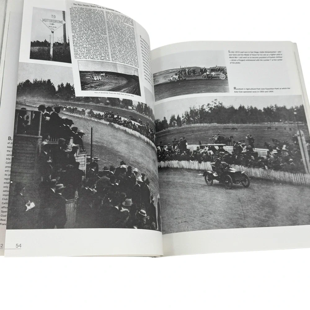 The Road Ahead Auto Club Southern California 1900-2000 AAA History Book HC‎